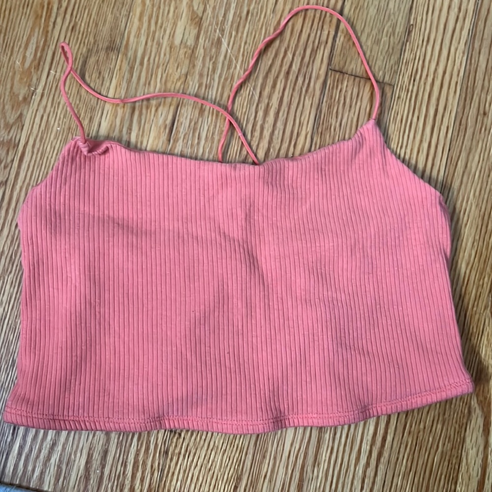 Open Back Tank Top